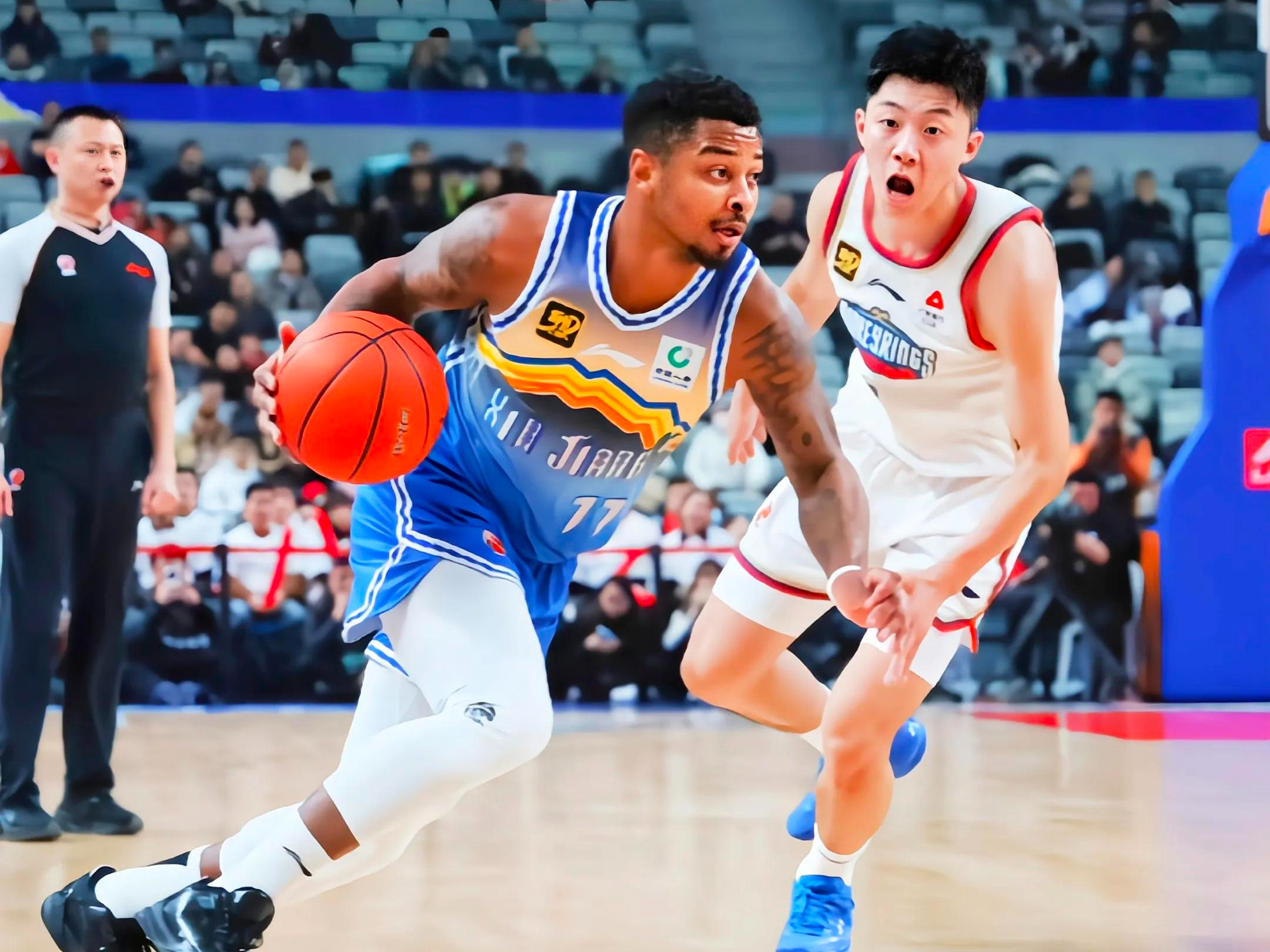 新疆队完胜步行者,戈贝尔带队取胜 新疆队完胜步行者,戈贝尔带队取胜